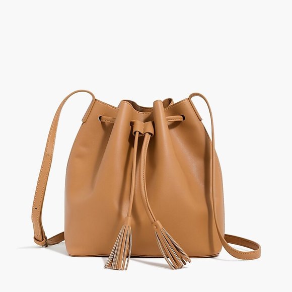 J. Crew Handbags - BNWT J.CREW  Drawstring bucket bag
